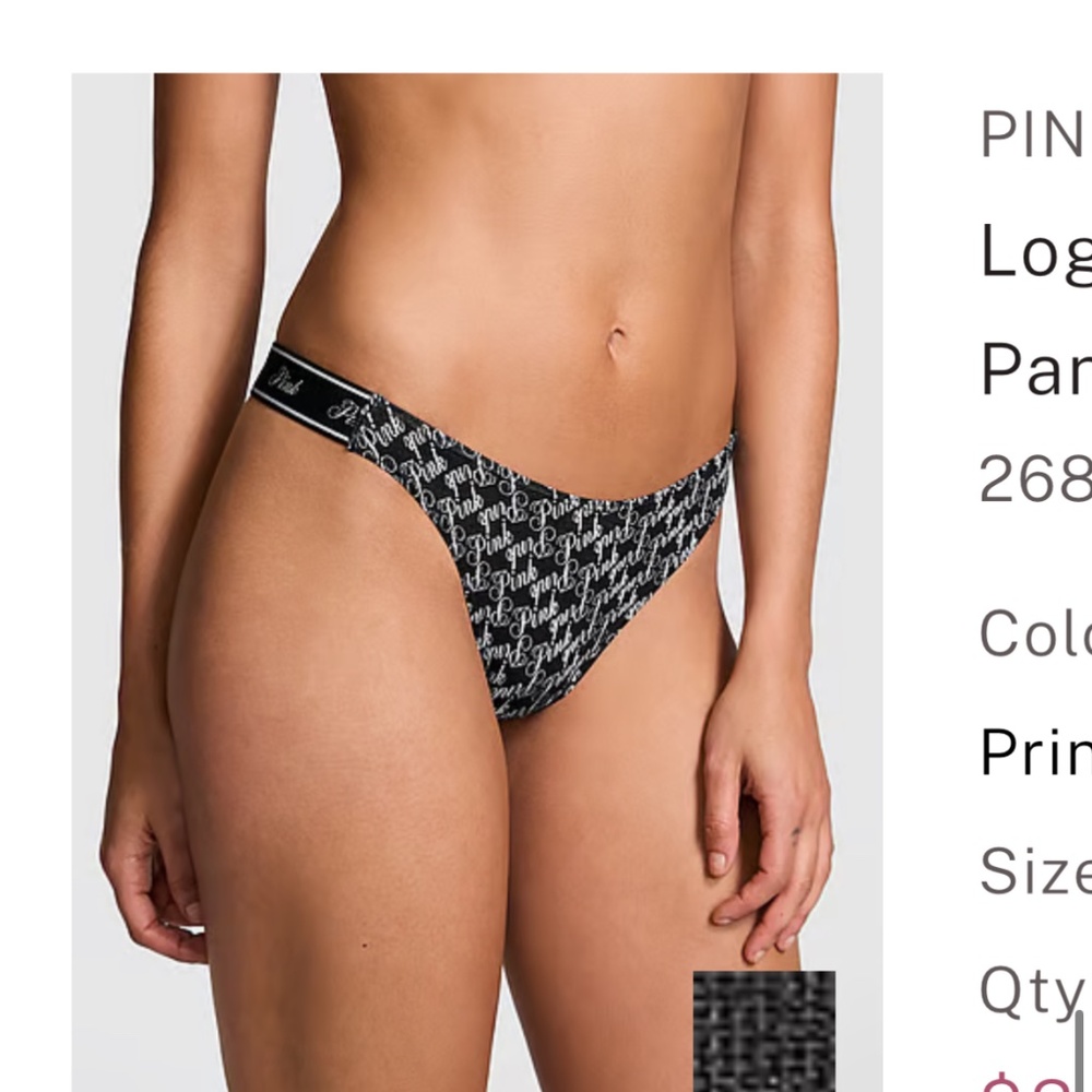 Brand new Pink Thong